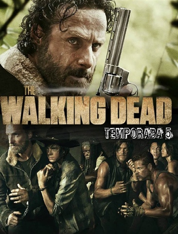 The Walking Dead Poster Da Porta Stagione 5 - 53x158 Cm - Manifesto Ufficiale Su Carta Di Alta Qualità
