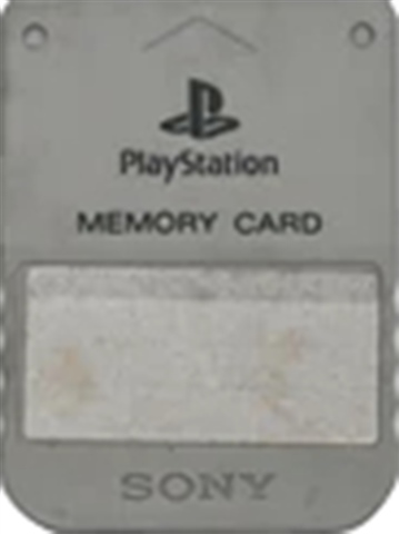 MEMORY CARD PS1 Originale Sony Playstation 1 Scheda Di Memoria 1 - Foto 2